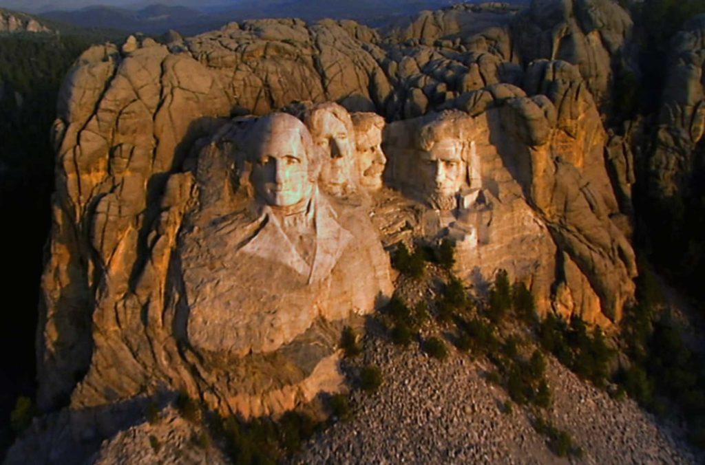 Mount-Rushmore-Aerial-Photo - Heartland RV Park & Cabins